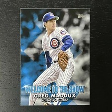 2022 Topps Series 1 Baseball Greg Maddux Welcome to the Show WTTS-5