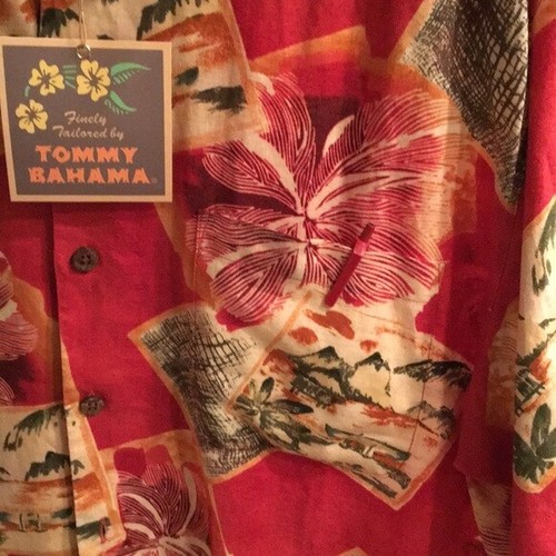Tommy Bahama Camp Volcanic Venture Shirt (M) NWT - Picture 3 of 4