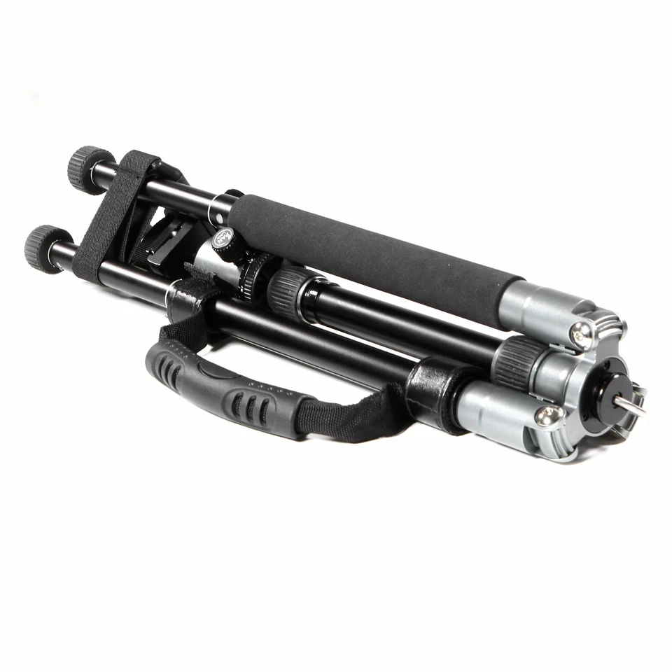 Correa universal hebilla mango de goma empuñadura ajustable de transporte para trípode Foto 2 de 4