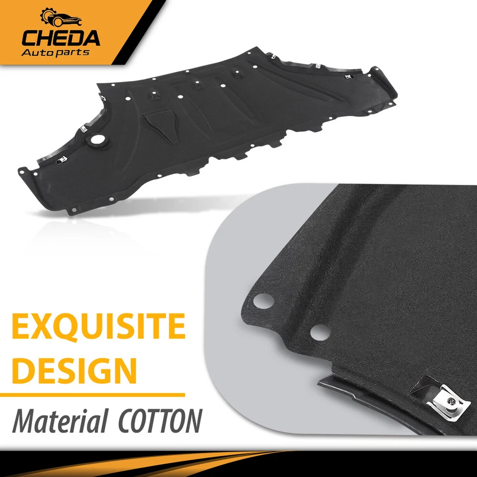 Protetor de respingos dianteiro inferior motor NOVO serve para 2009-2013 Audi A8 Quattro S8 - Imagem 4 de 4