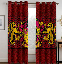 Curtains Eyelet Blackout Opaque Bedroom/Living Room/Door Harry Potter Elements