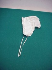 American girl tagged Pleasant Co 1991 white ribbon tie Felicity cap preown