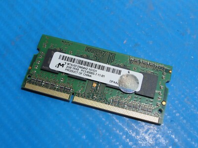 Apple A1286 Laptop Micron 2GB Memory PC3-8500S-7-11-B1 