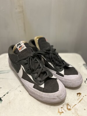 Size 14 - Nike sacai x Blazer Low Iron Grey