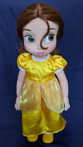 belle animator doll yellow dress