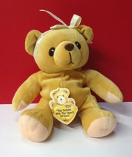 Cherished Teddies THE TEDDIE WITH A HEART OF GOLD Jacki Plush Stuffed Toy Doll