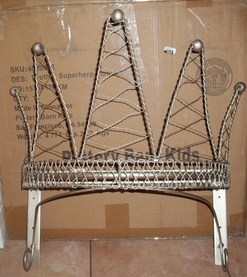 Pottery Barn Kids Large Crown Champagne Cornice Only No Tulle