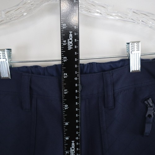 Burton Snow Pants Womens Medium Living Lining Ski Snowboard Winter Sports Blue - Picture 7 of 10