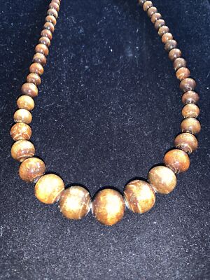 Jay King mine finds DTR sterling silver clasp  925 Brown amber necklace Agate