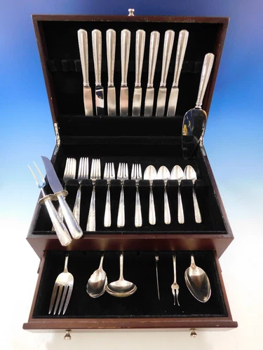 Camellia by Gorham Sterling Silver Flatware Set for 8 Service 41 Pieces Dinner