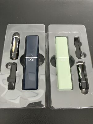 Pop Sonic Set of 2 Smoothie Hair Trimmer Devices- Icy Mint A627425 -