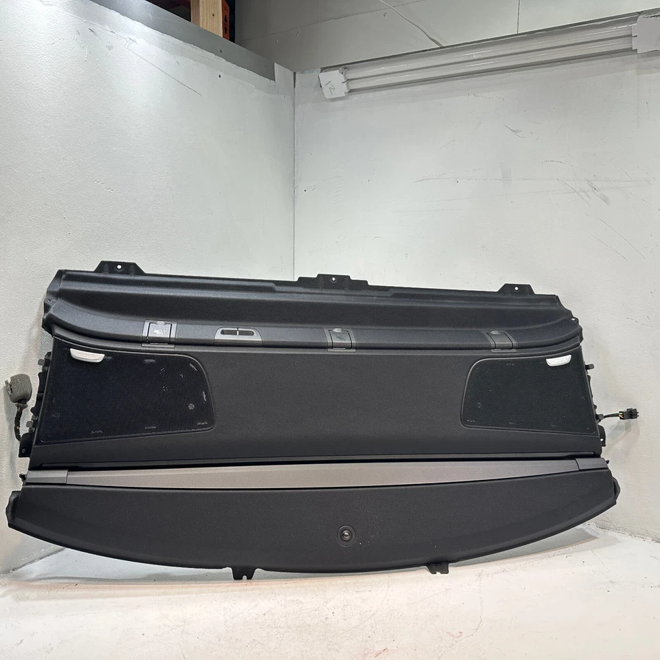 Mercedes-Benz S550 S600 W222 2015-2017 estante trasero cubierta panel moldura OEM Foto 2 de 4
