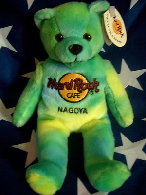 HRC Hard Rock Cafe Nagoya Monty Bear Beara Bär Teddy Herrington LE