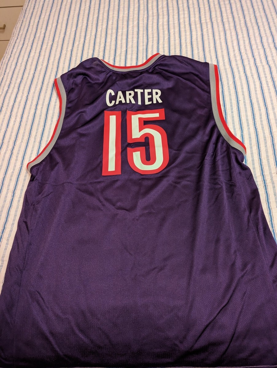 Reebok VINCE CARTER NBA Toronto Raptors Basketball Jersey | eBay
