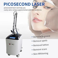 Pico Tattoo Removal Machines Picosecond Q Switched Nd Yag Laser 4 Wavelengths