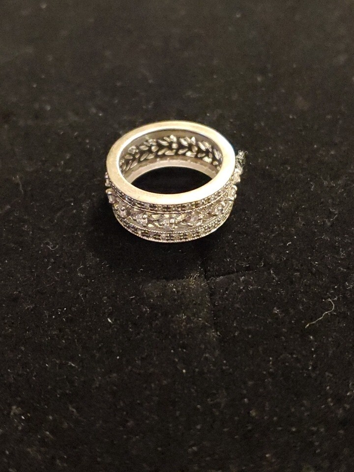 【HEYHORANG】TREASURE着用★[925 Silver] Eternity Silver Ring HEYHORANG】TREASURE着用☆[925 Silver] Eternity Silver Ring