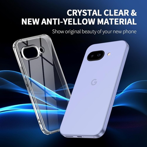Coque Antichoc Google Pixel 9A + 2 Verres Trempés Protection Caméra Anti-Rayures - Photo 5 sur 7