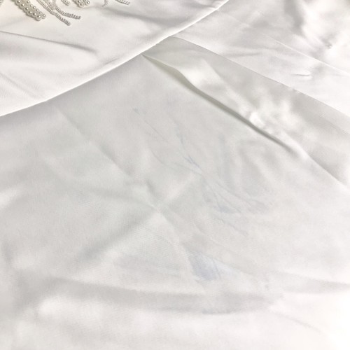 Adore Women White Pearl Collar Button-Up Long Sleeve Top Blouse XL - Picture 6 of 7