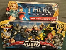 marvel super hero squad set of 3
