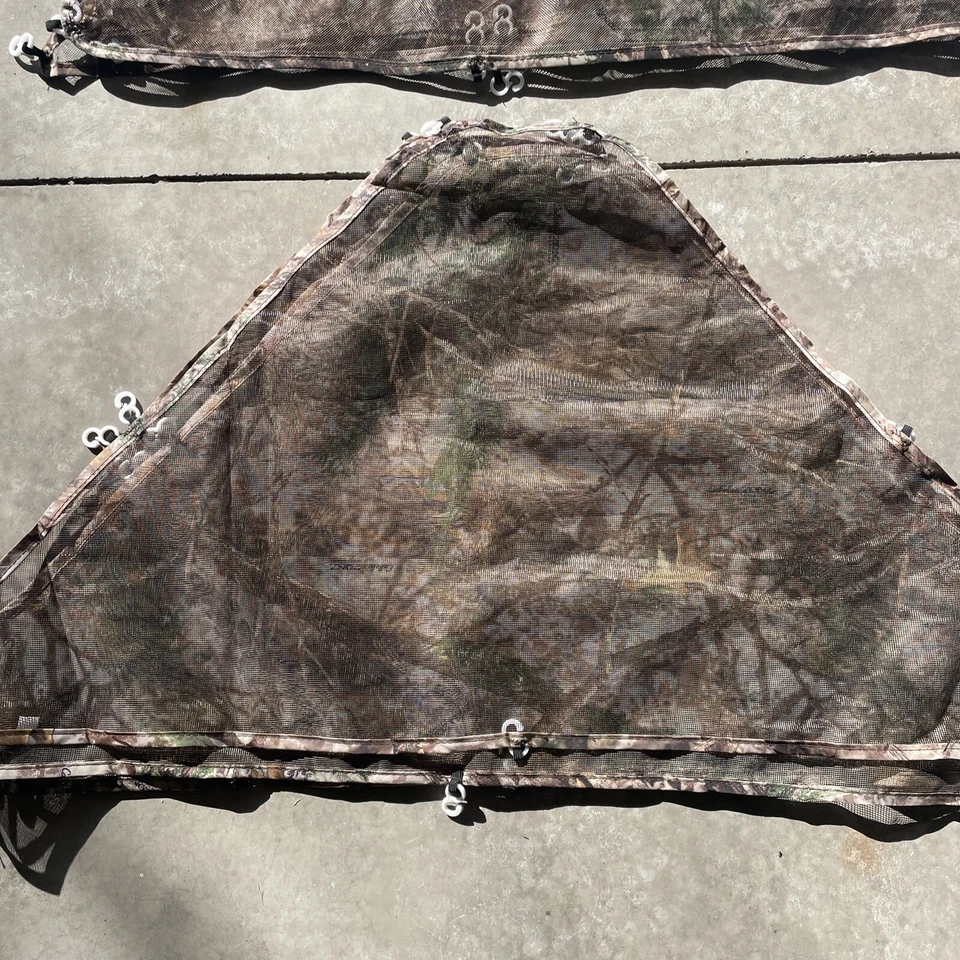 Hunting Blind Mesh Window Nets - Image 2 of 4