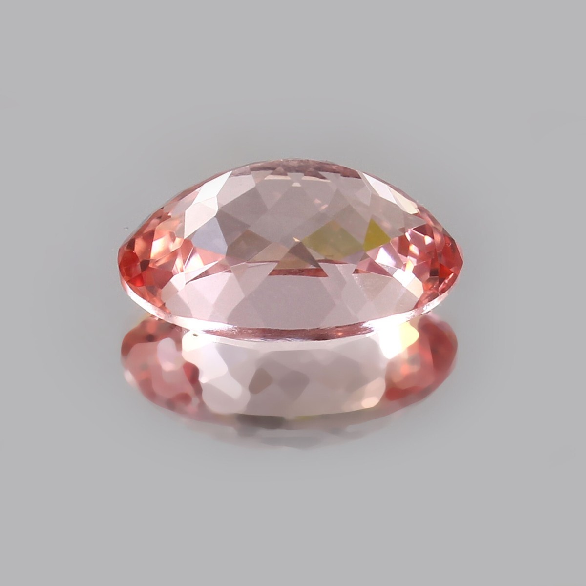 Saphir Padparadscha Naturel De Ceylan 50 Carats - Coupe Ovale, Certifié AGL, Non Traité