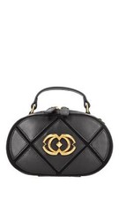 CNOSSO OVAL HAND BAG Borse a mano e spalla LA CARRIE Donna Nero Abt0102_laca