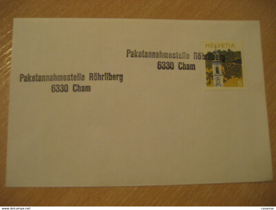CHAM 1979   Paketannahmestelle Rohrliberg Cancel Cover SWITZERLAND