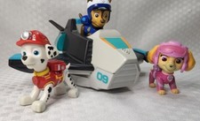 Paw Patrol Everest Transforming Jet Plane Lights  Sound Vehicle  3 Figures