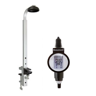 Beaumont 25ml Metrix SL Bar Optic Spiritus Measure & 70cl/1L Regalwinkel