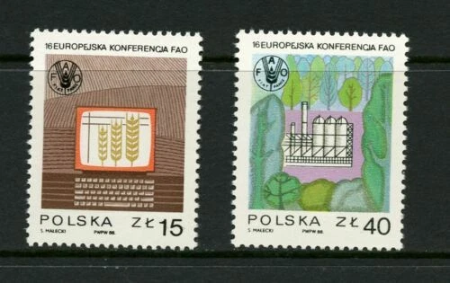 Mint Never Hinged/MNH Sheet Polish Stamps