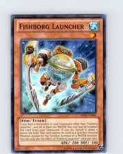 Yu-Gi-Oh TCG Fishborg Launcher ABYR-EN096 Unlimited Regular Common Card NM