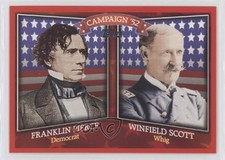 2008 Topps Historical Campaign Match-Ups Franklin Pierce Winfield Scott n1u