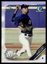 2019 Bowman Draft Chrome  Refractor  Antoine Kelly Milwaukee Brewers #BDC-36