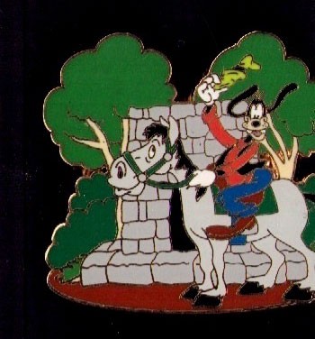 Disney Cruise Line 2007 Shore Excursion Series Goofy on Horseback LE 500 Pin