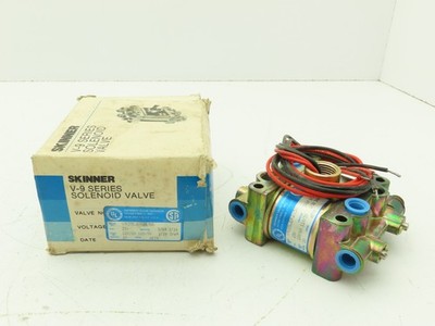 Honeywell Skinner V935LEP2150 Solenoid Valve 4-Way NO/NC 120V 150 PSI 1/4'' NPT