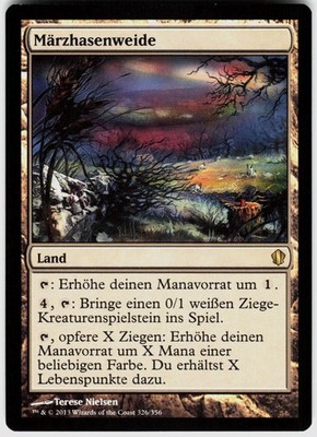 MTG - Springjack Pasture/Märzhasenweide - C13 - Deutsch - GD