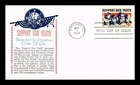 DR JIM STAMPS US COVER BPOE ELKS SUPPORT OUR YOUTH FIRST DAY ISSUE KHOL KRAFT