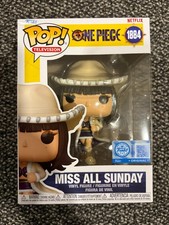 Funko Pop Miss All Sunday 1884 One Piece Netflix Anime Nico in Hand w Protector