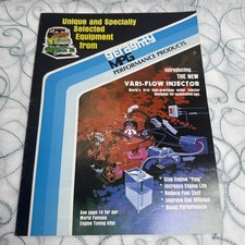 Vintage Geraghty MPG Performance Products Catalog Vari-Flow Injector Hit Rod