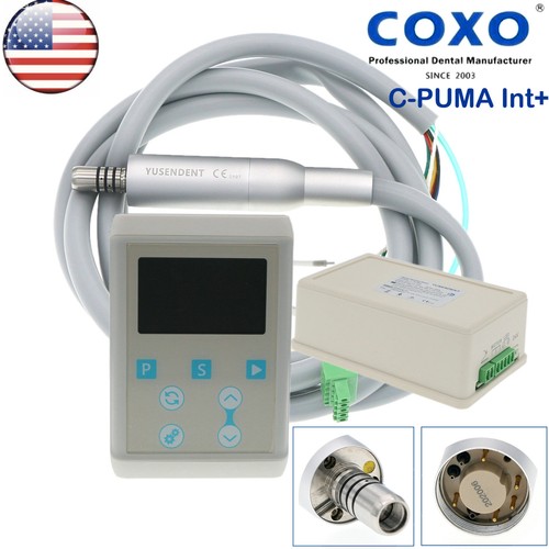 COXO Dental LED Elektro Mikromotor C-Puma INT+ 1:5 1:1 Glasfaser Kopfstück - Bild 2 von 43