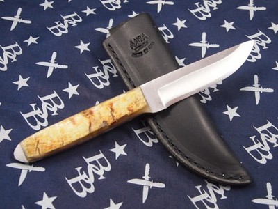 Anza Knives USA / Boss Steel Blades ''Natural Born K...'' Bastard File Knife