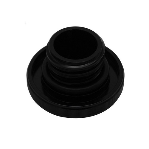 Black Fuel Oil Gas Cap Tank Cover For Harley Softail Dyna Sportster 883 1200 XL - Picture 10 of 10