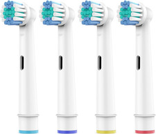 Toothbrush Heads for Oral B, 4 Pack Professional Electric Toothbrush Replacemen