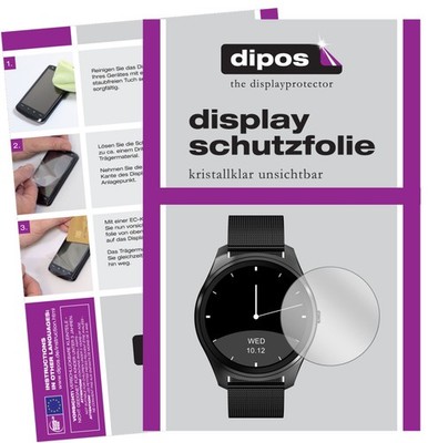 6x Schutzfolie klar für DIGGRO DI03 Smartwatch Displayschutzfolie Folie Display