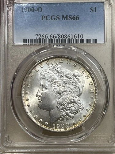 1900-O Morgan Silver Dollar PCGS MS66