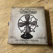 TH2 Vintage Fan Sizzix Bigz Die by Tim Holtz Alterations 657831