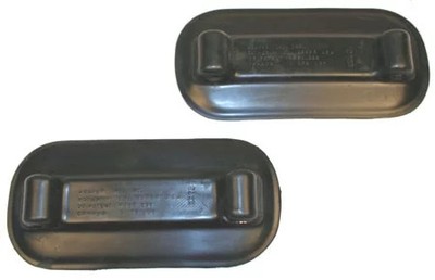 Weaver Rubber Pads for Snap Davit Kit - Black