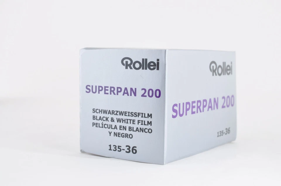 Rollei SUPERPAN 200 35 毫米黑白负片 36 有效期至 [新鲜]黑白 ISO 200 — 第 2/4 张图片