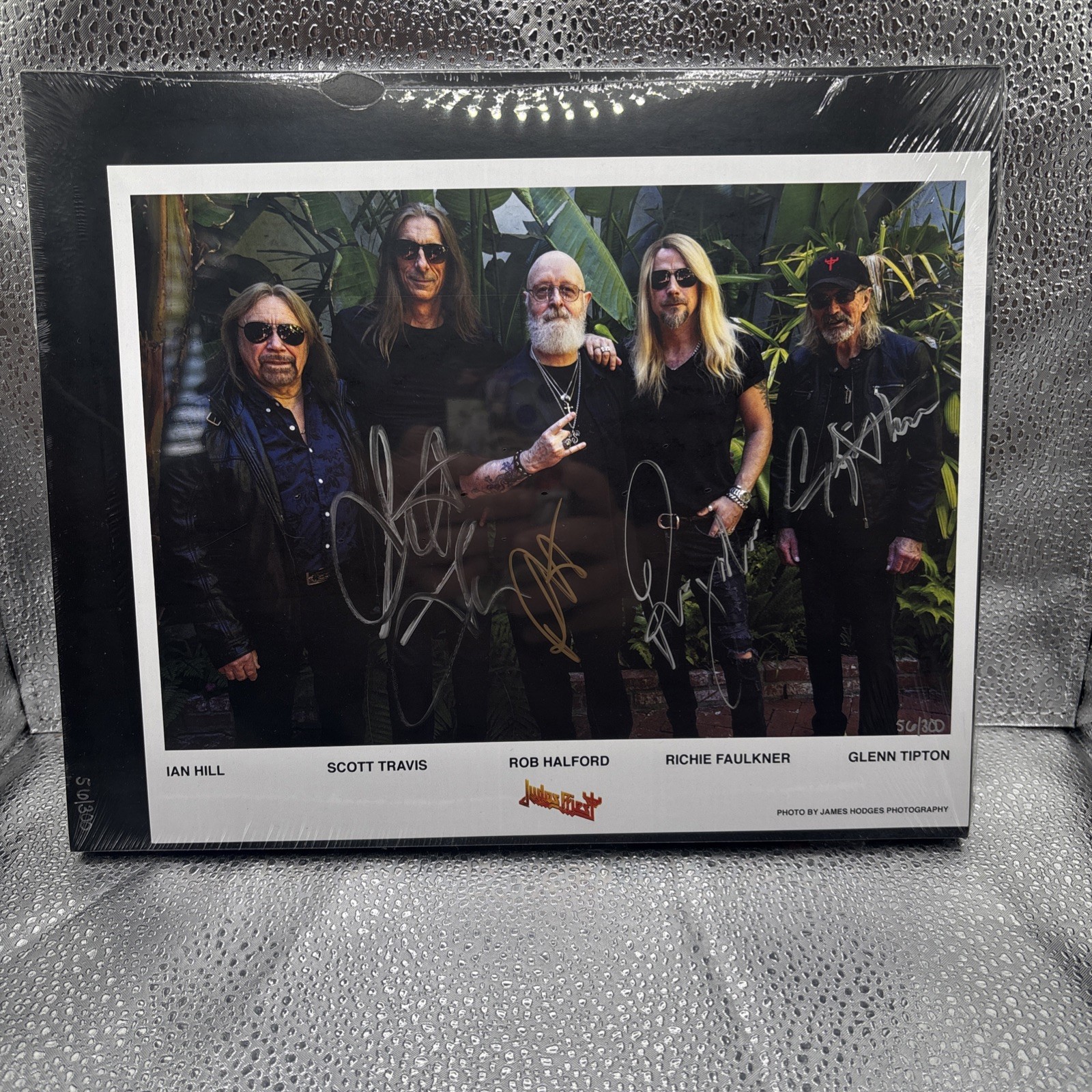 Judas Priest X Revolver Bundle W/ Band SIGNED 8x10 - LIMITED TO 300 AUTOGRAPHED