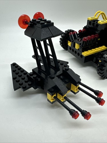 Vintage LEGO Blacktron Battrax 6941 Set Complete Build Read - Picture 16 of 17
